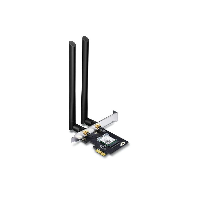 TP-Link AC1200 PCIe Tarjeta WiFi para PC (Archer T5E) – Bluetooth 4.2,  tarjeta de red inalámbrica de doble banda (2.4Ghz y 5Ghz) – CrazyStore