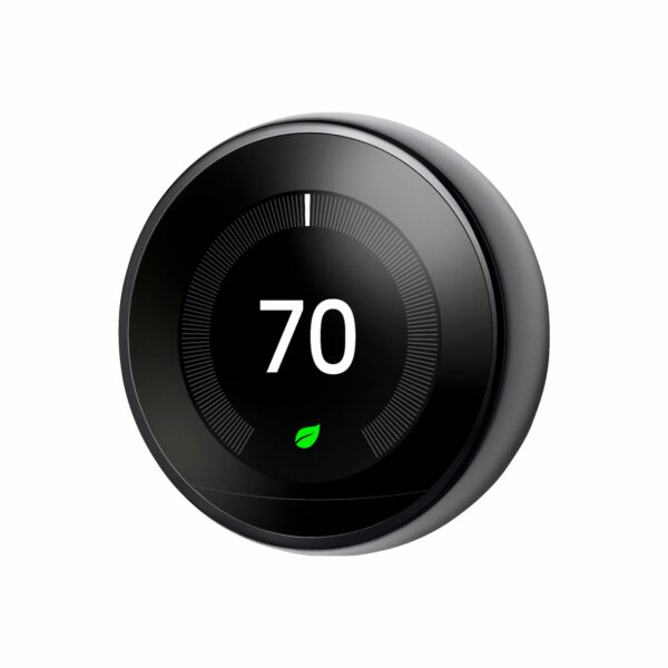 Google Nest Learning Thermostat 3rd Gen.  Black