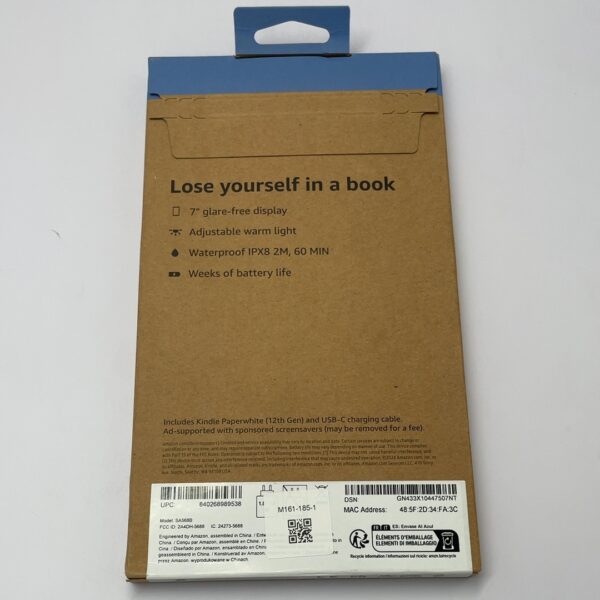 Amazon Kindle Paperwhite 12va Gen. 16GB, 7" Color Negro - Image 2