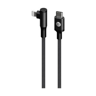 AT&T USB C to Lightning Braided Cable 1.8M Black
