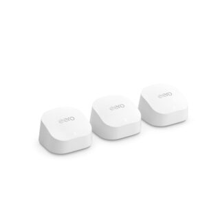 Amazon eero 6 Sistema Wi-Fi 6 de malla de Doble Banda (Pack de 3)