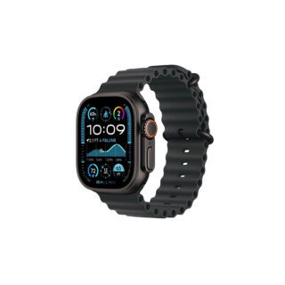 Apple Watch Ultra 2 49mm GPS+Cellular Black Titanium Case w Black Ocean Band MX4P3LW/A