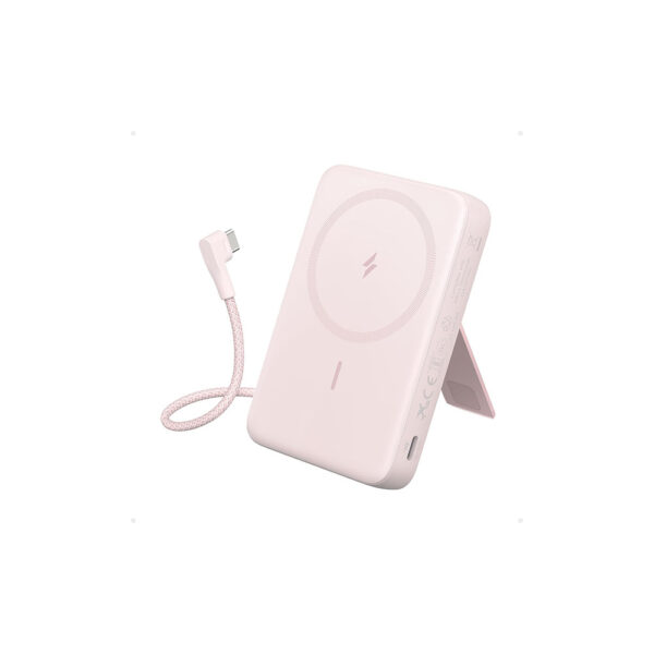 Anker Zolo PowerBank 10.000 mah USB C, MagSafe Color Rosado