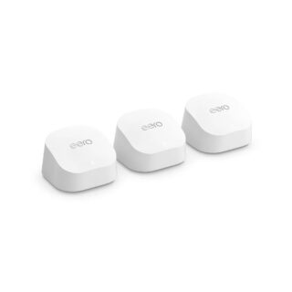 Amazon eero 6 Sistema Wi-Fi 6 de malla de Doble Banda (Pack de 3)