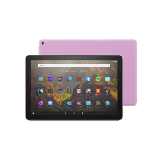 Amazon Fire HD 10 with alexa (11th Gen), 10.1", 1080p Full HD, 32GB, Lavander (Rosado)