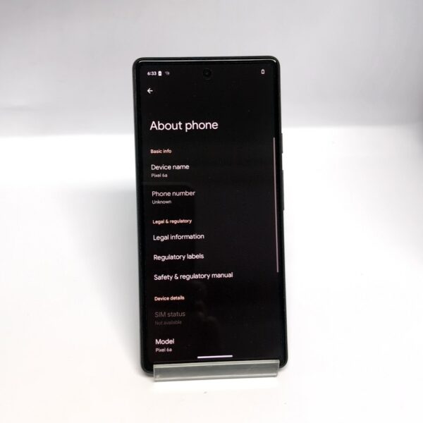 Google Pixel 6a 128GB Charcoal (Negro) - Image 2