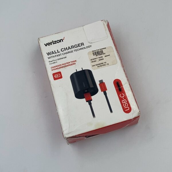 VERIZON WALL FAST CHARGER USB-C - Imagen 4