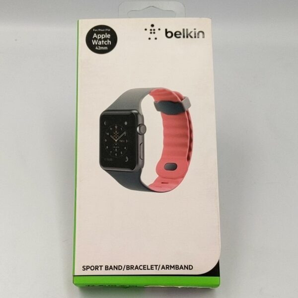 Belkin Sport Wristband for Apple Watch 44/42mm Series 4, 3, 2, 1 Carnation Pink - Imagen 2