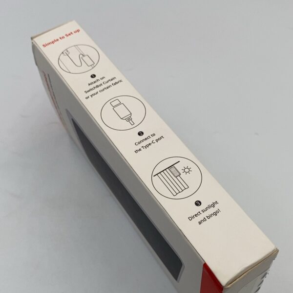 SWITCHBOT SOLAR PANEL (FOR SWITCHBOT CURTAIN) - Imagen 4