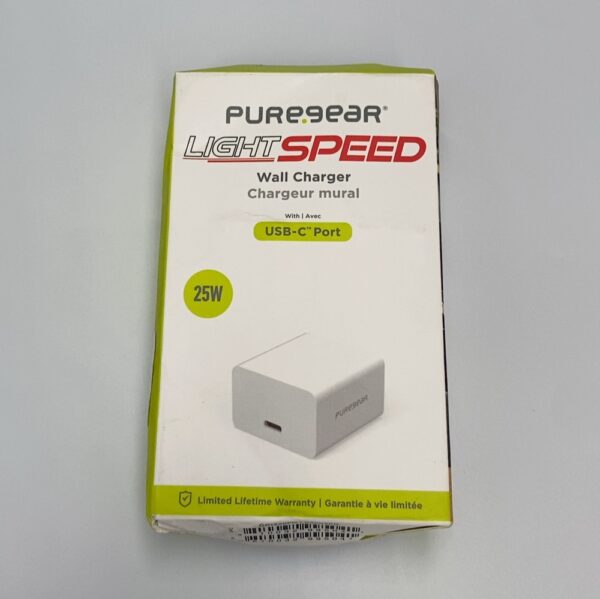 PureGear LightSpeed 25W Cargador USB-C para iPhone/Android - Imagen 2