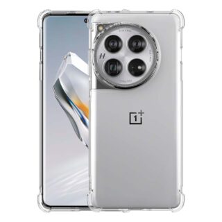 Foluu Funda delgada para OnePlus 12 (transparente)