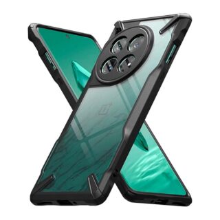 Ringke Fusion-X Case para OnePlus 12 funda protectora a prueba de golpes, color negro