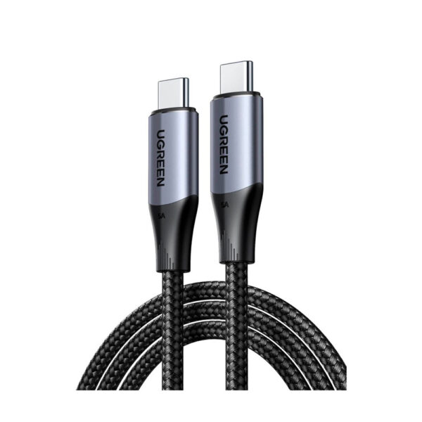 Ugreen Cable USB 3.2 Gen 2 Soporta hasta 240W, 1M*100W / 5A*CARGA, 10 Gbps transferencia de datos THUNDERBOLT 3