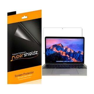 Supershieldz Designed for Apple MacBook Air 13 inch (2018-2021 / M1) A1932 A2179 A2337 Touch ID Screen Protector, Anti Glare and Anti Fingerp