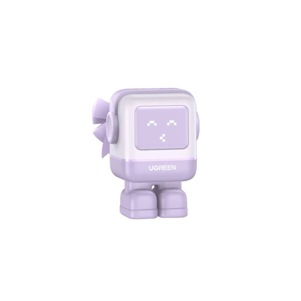 Ugreen Nexode RG Purple Cargador rapido de 3 puertos 2xUSB-C 1xUSB-A 65W