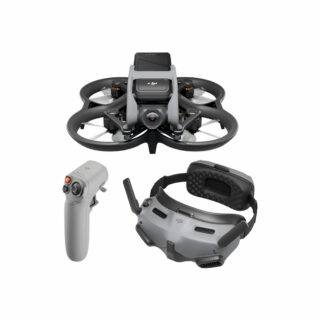 DJI Avata Pro Avata Explorer Combo – Vista en primera persona Drone UAV Quadcopter con video estabilizado 4K, FOV súper ancho de 155°, freno de emergencia y flotador, incluye nuevo RC Motion 2 y Goggles Integra Black