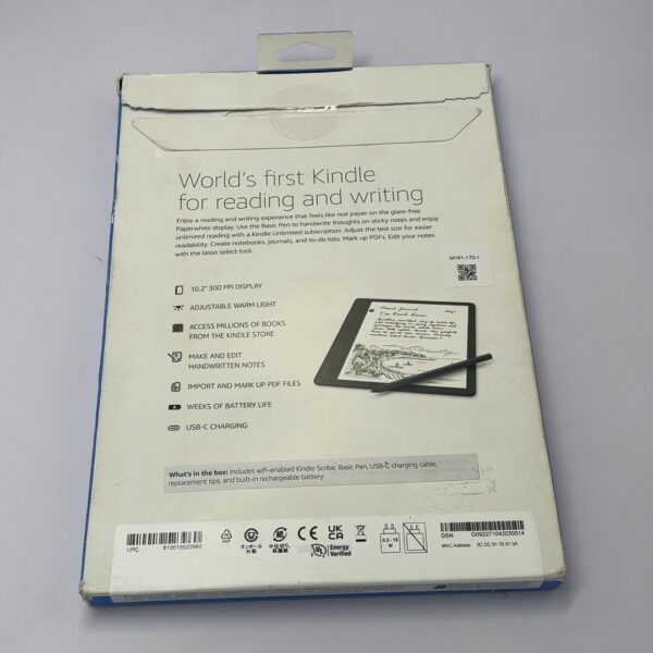 Amazon Kindle Scribe (16 GB) 10.2” 300 ppi Paperwhite display, includes Basic Pen - Imagen 3