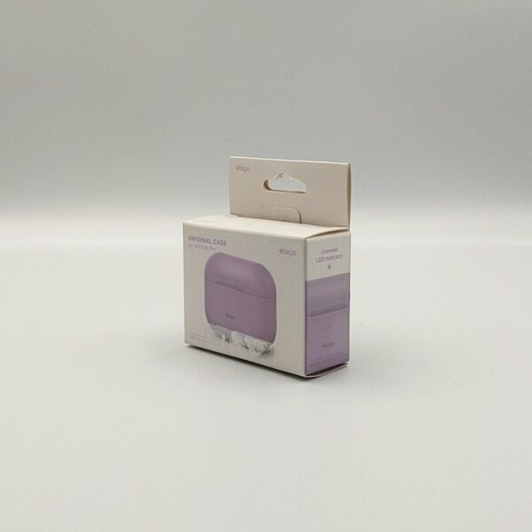 elago AirPods Pro Case Cover Silicone (Lavender) - Imagen 3