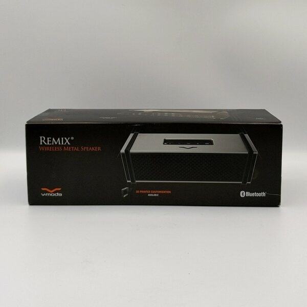 V-Moda Remix Portable Bluetooth Speaker (Silver Aluminum) - Imagen 2