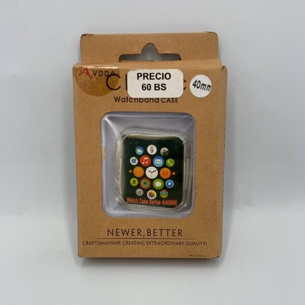 AVODA TPU Bumper for Apple Watch Series 4/5 (Clear, 40mm) - Imagen 3