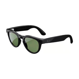 Ray-Ban Meta Headliner, Shiny Black / G15 Green Polarized, Standard