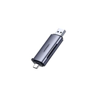 UGREEN USB-C & USB-3.0 Lector de Memoria SD/TF (CM185)