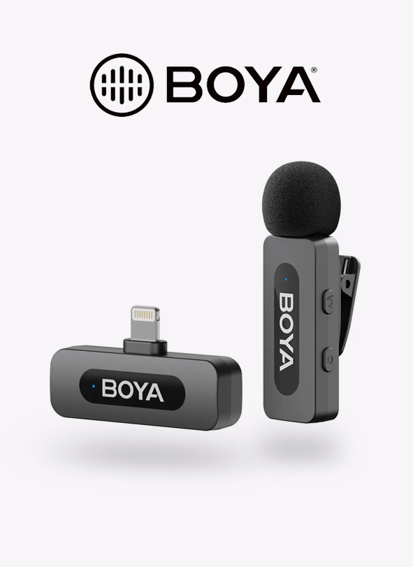 Boya micrófono inalámbrico