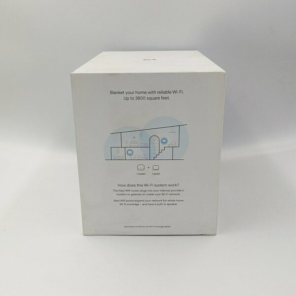 GOOGLE NEST WIFI AC2200 MESH SYSTEM ROUTER & POINT (2 PACK) - Imagen 3