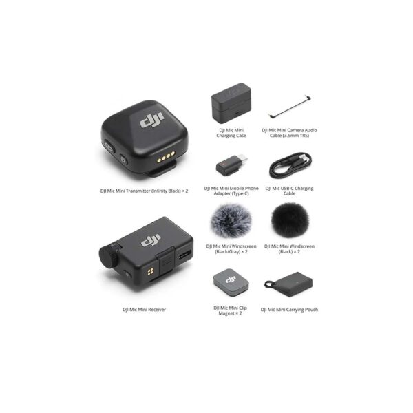 DJI Mic 3 (2 TX + 1 RX + estuche de carga) - Imagen 2