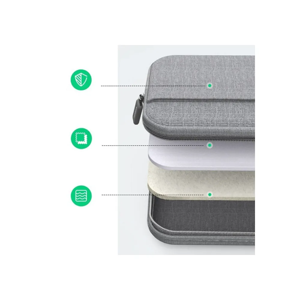 UGREEN Funda Para Portatil Gris - Imagen 5