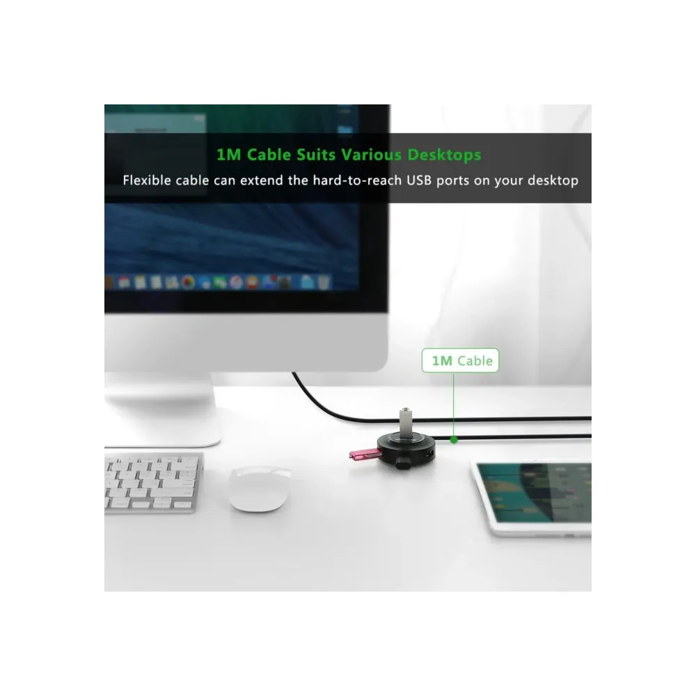 UGREEN Hub Usb 2.0 De 4 Puertos - Imagen 3