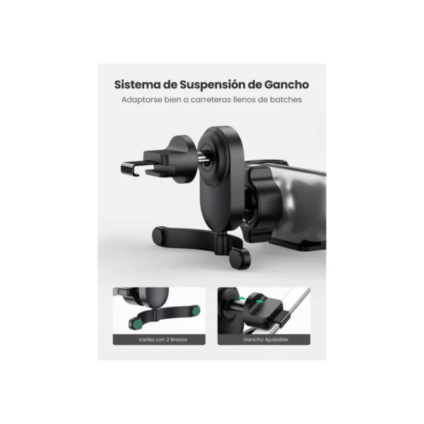 UGREEN Soporte Para Vehiculo Por Gravedad - Imagen 3