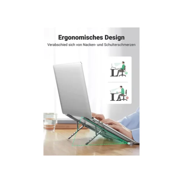 UGREEN Soporte Para Laptop De Aluminio - Imagen 2