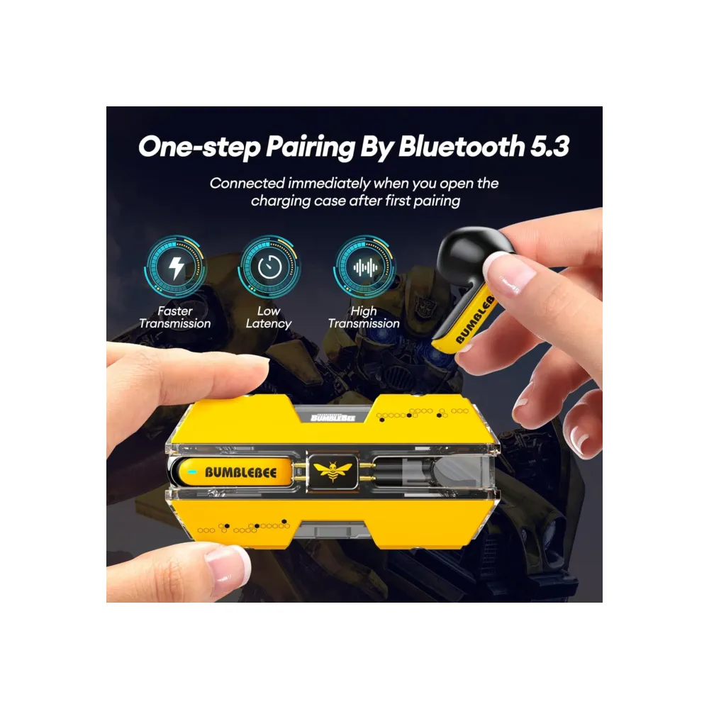 TRANSFORMERS Auriculares Bumblebee Hifi Dual - Imagen 2