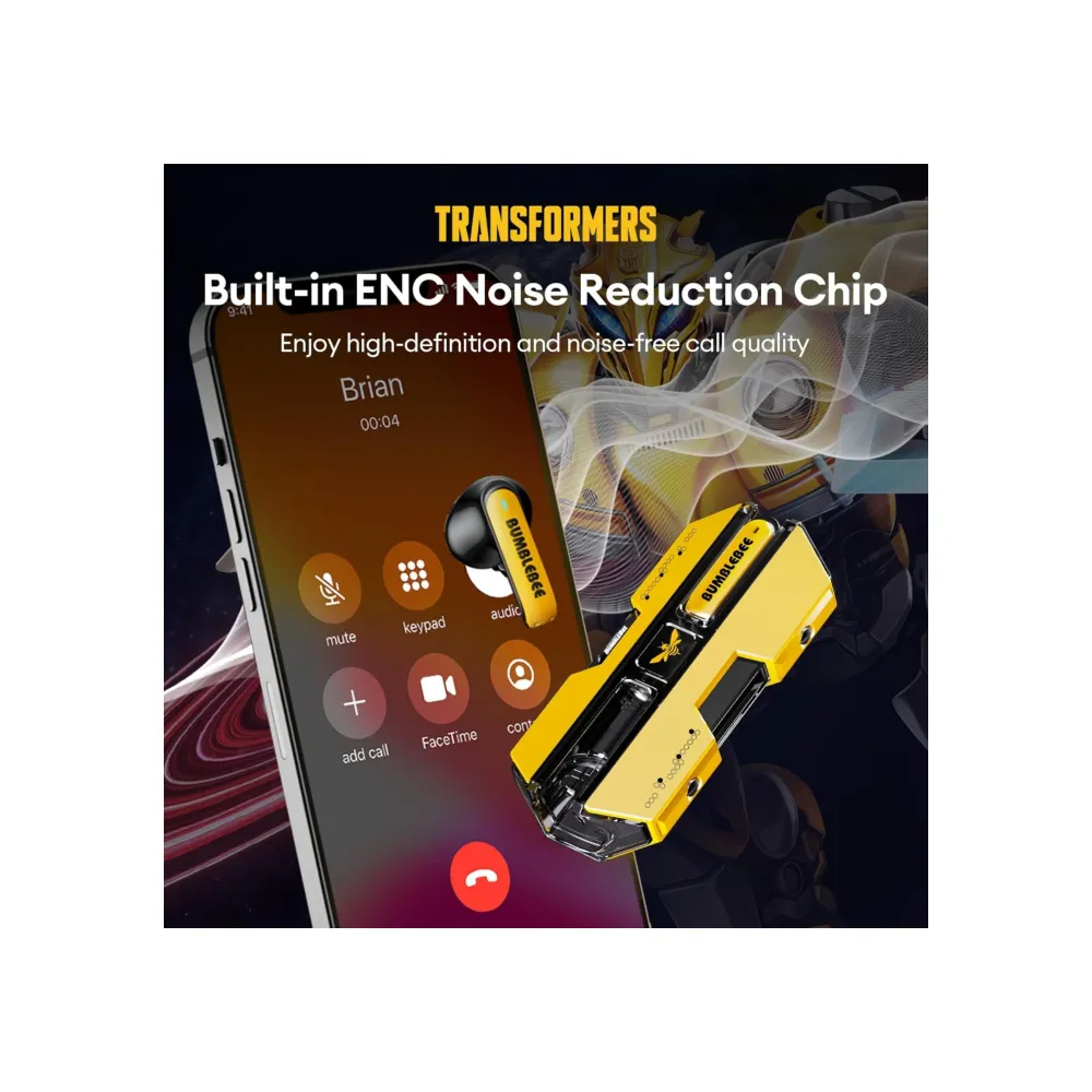 TRANSFORMERS Auriculares Bumblebee Hifi Dual - Imagen 4