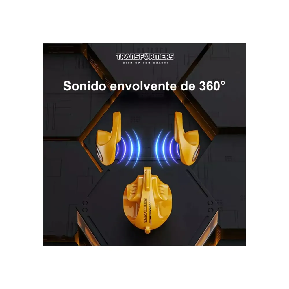 TRANSFORMERS Auriculares Bumblebee De Oido Abierto - Imagen 3