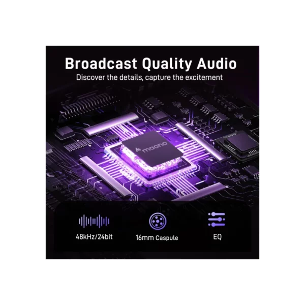 MAONO Microfono Inalambrico De Escritorio Rgb - Imagen 5