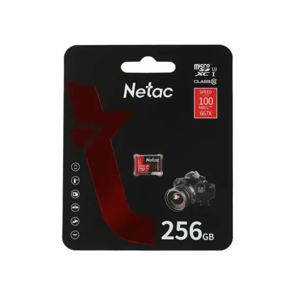 NETAC Memoria Micro Sd 256gb Extreme Pro - Imagen 2