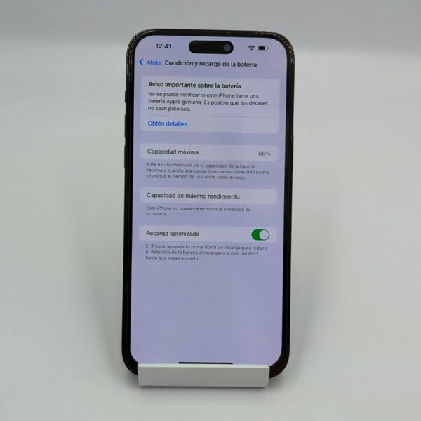 Apple iPhone 14 Pro Max 128GB Space Black (86%) - Imagen 2