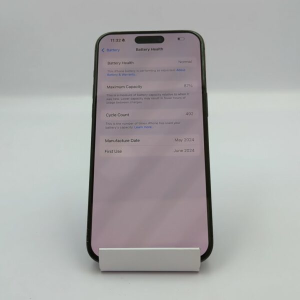 Apple iPhone 15 Pro Max 512GB Black Titanium Dual eSim (87%) - Imagen 5