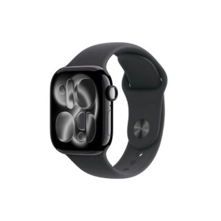 Apple Watch Series 11 46mm GPS Case de aluminio Negro + Correa Deportiva Negro M/L