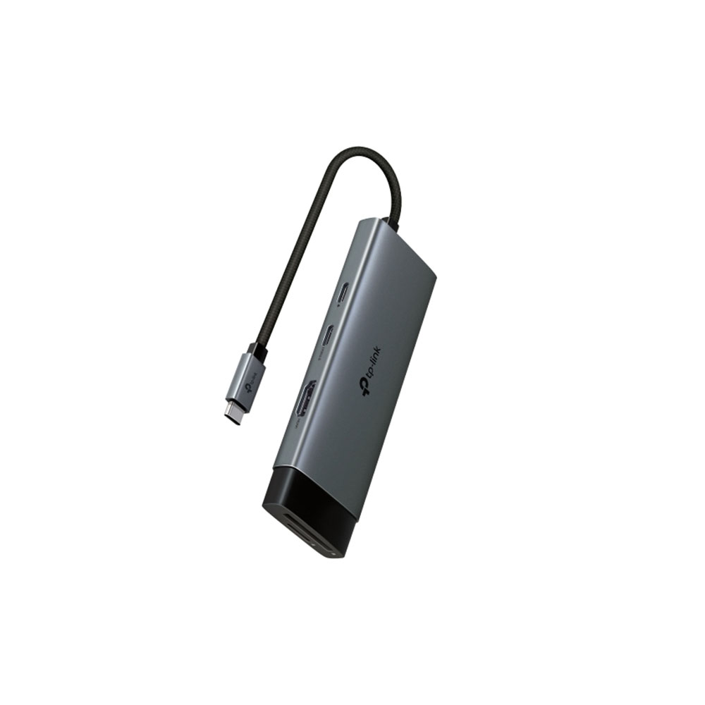 TP-LINK 7in1 Hub Usb Type-C  2xUSB-A(5Gbps), 1xUSB-C(5 Gbps), 1xUSB-C(PD 100W), 1xSD, 1xmicroSD(200MBps),1xHDMI(4k@60Hz), UH5020C