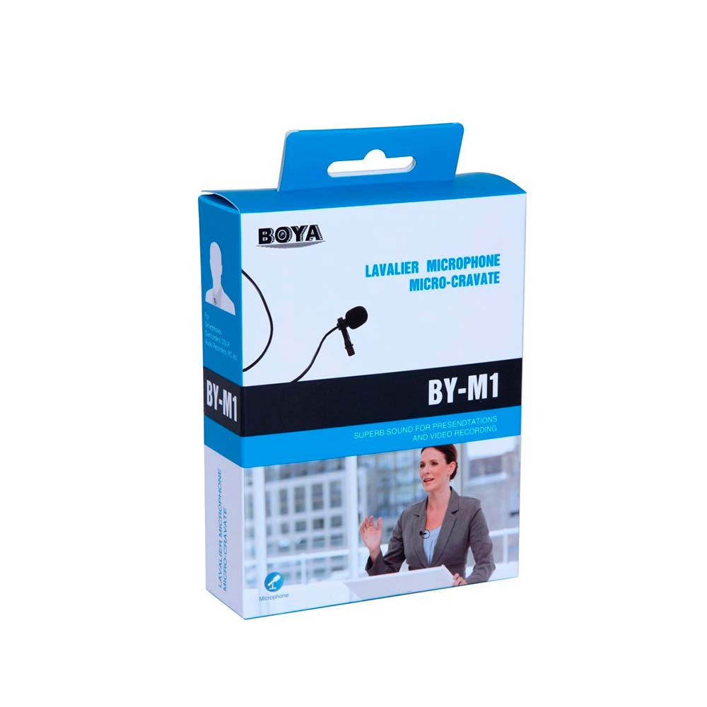 BOYA BY-M1 3.5mm Omnidirectional Lavalier Microphone