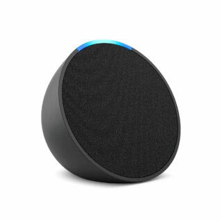 AMAZON Echo Pop | Parlante inteligente y compacto con sonido definido y Alexa | Negro Carbon