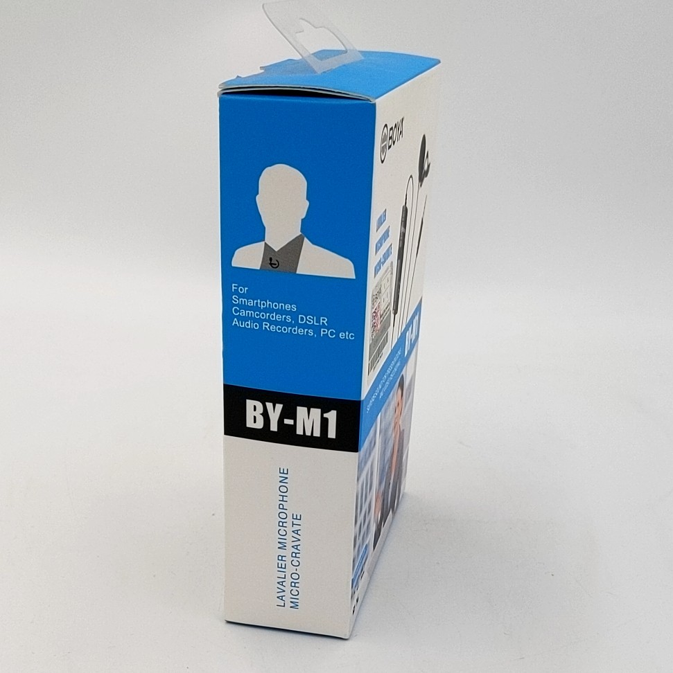 BOYA BY-M1 3.5mm Omnidirectional Lavalier Microphone - Imagen 2