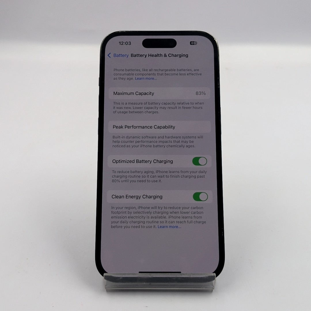 iPhone 14 Pro 128GB Space Black Dual eSim (83%) - Imagen 4