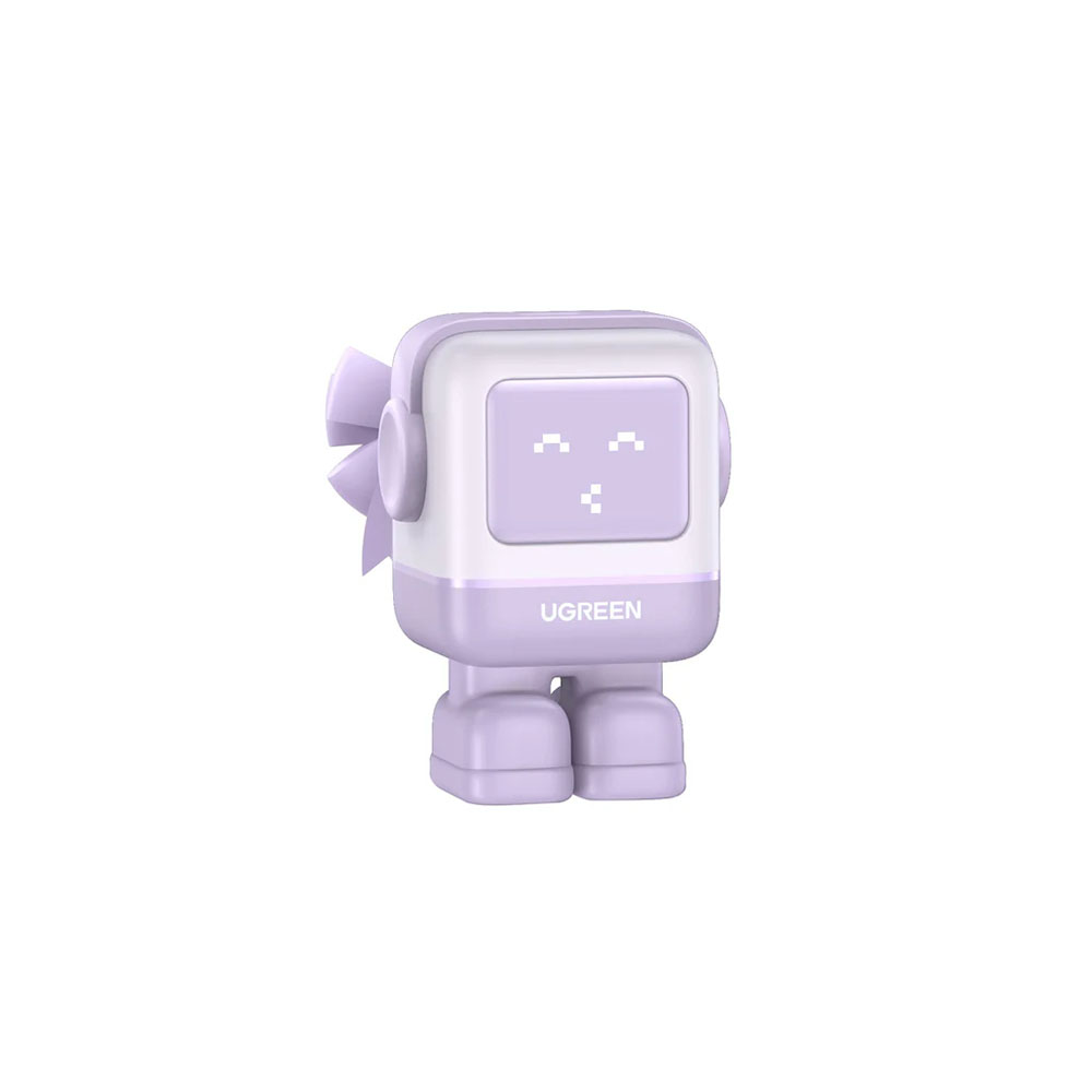 Ugreen Cargador con Robot Nexode USB-C GAN Fast Charge 30W (Purple)