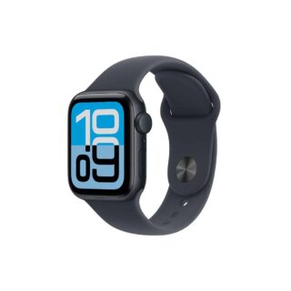 Apple Watch SE 3 44mm GPS Case Aluminio Medianoche + Correa Deportiva de Medianoche  M/L.