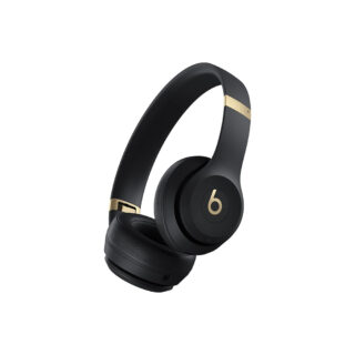 Beats Solo 4 color negro y dorado