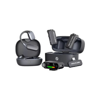 Hollyland Lark MAX 2 32 bits (2 TX+ 2RX+ OWS Earphones+ Charging Case Negro)